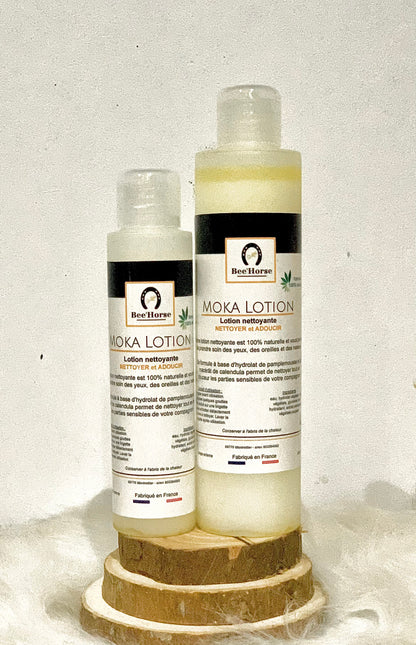 MOKA LOTION - LOTION NETTOYANTE + lingette 100% naturelle OFFERTE